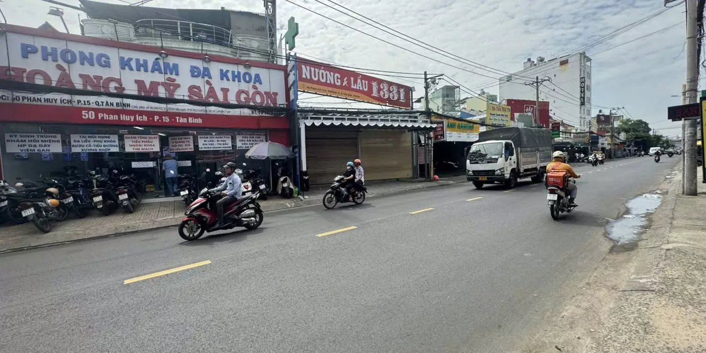 Bán nhà Mặt tiền Phan Huy Ích - gần Trường Chinh, 9/12x32m, 2 Tầng, HDT 80 tr. 60 tỷ