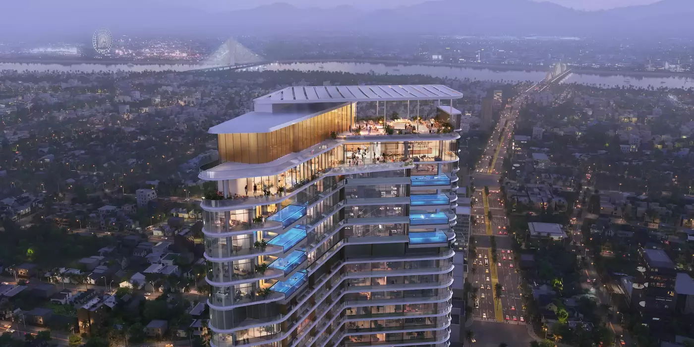 Biệt Thự Trên Không Đẹp Nhất Việt Nam 270m2 NOBU RESIDENCE, hồ bơi riêng, view trực diện biển
