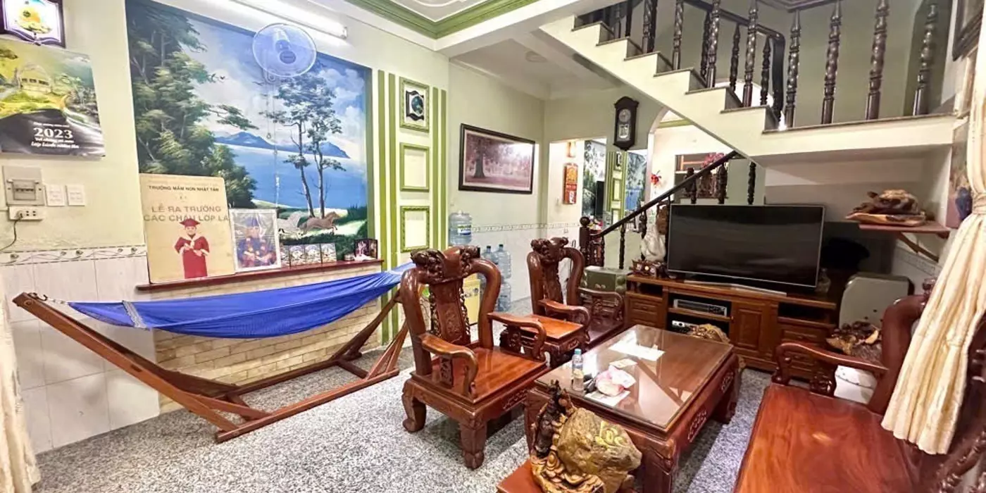 NHÀ 3 TẦNG BTCT 1 ĐỜI CHỦ CHƯA QUA ĐẦU TƯ - 3 BƯỚC RA MẶT TIỀN - BÌNH PHÚ TAM PHÚ - 85M2(N4 NỞ HẬU