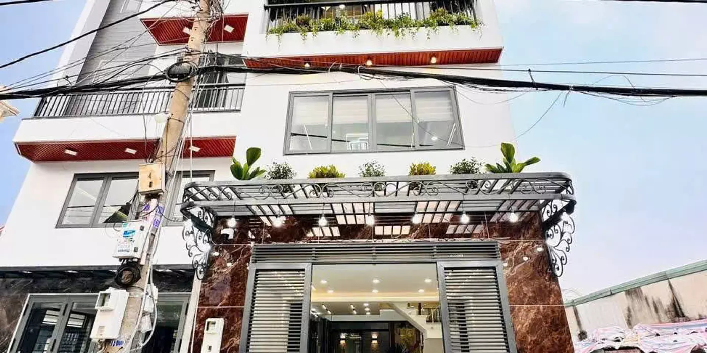 Nhà Phố 5 TẦNG đẹp lung linh Hẻm 7m thông Thạnh Xuân 33, Quận 12 Giá 6.85 tỷ