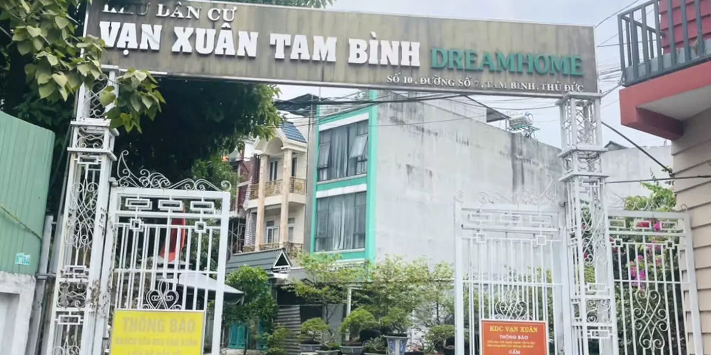 Mặt Tiền 10M, Khu Phân Lô, Tam Bình Thủ Đức, DT 80m2 ( 5.2 x !6 ) 4 Tầng, chỉ 7ty.