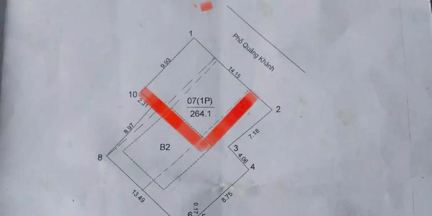 BÁN ĐẤT MẶT PHỐ QUẢNG KHÁNH – VIEW HỒ TÂY – 100M²
 • Diện tích: 100m² (10x10m)
 • Vị trí: Mặt phố