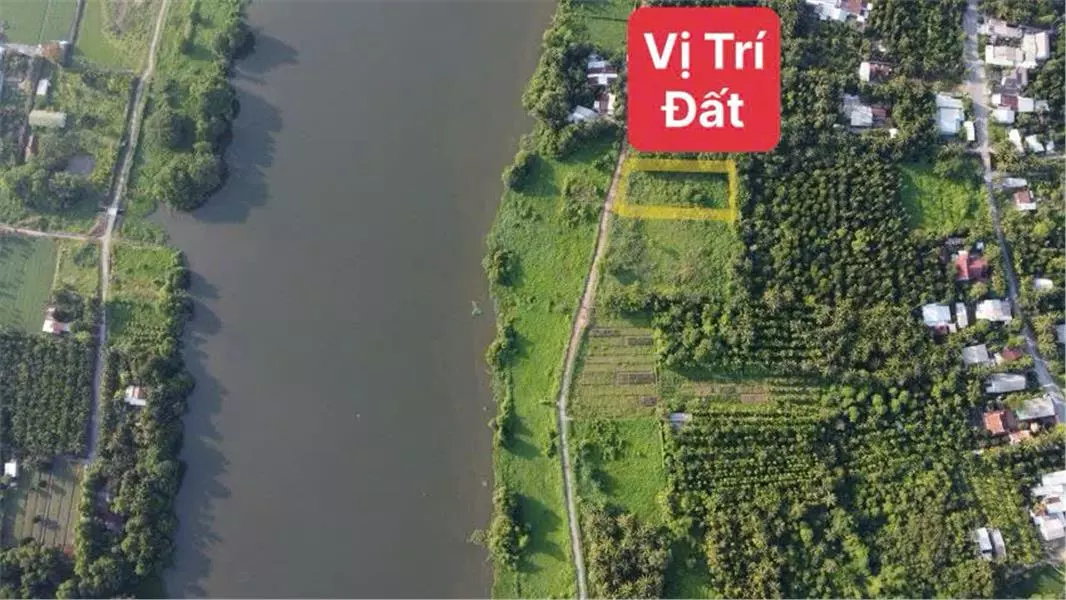 💎 Siêu Phẩm Đất Mặt Tiền Sông 40x36=1440m² TC SHR, Thích Hợp Nghỉ Dưỡng & Đầu Tư, Chỉ 550tr/sổ