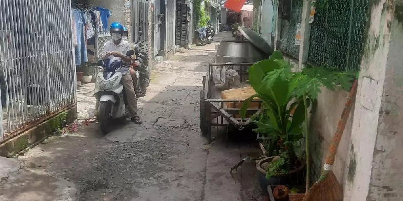 NHÀ 2 TẦNG NGAY TRUNG TÂM (P1, Q8). HẺM NGUYỄN THỊ TẦN, DIỆN TÍCH 24.7M2 ( NGANG 3.2M, DÀI 8M) CHỈ