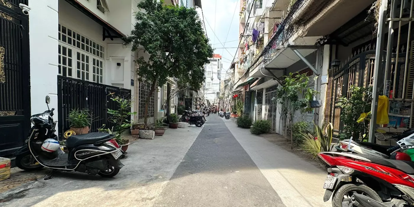 LÊ VĂN SỸ Q.3 - HẺM 7.5M - ( 4 x 14 )   3 TẦNG - 55M² 7.2 TỶ