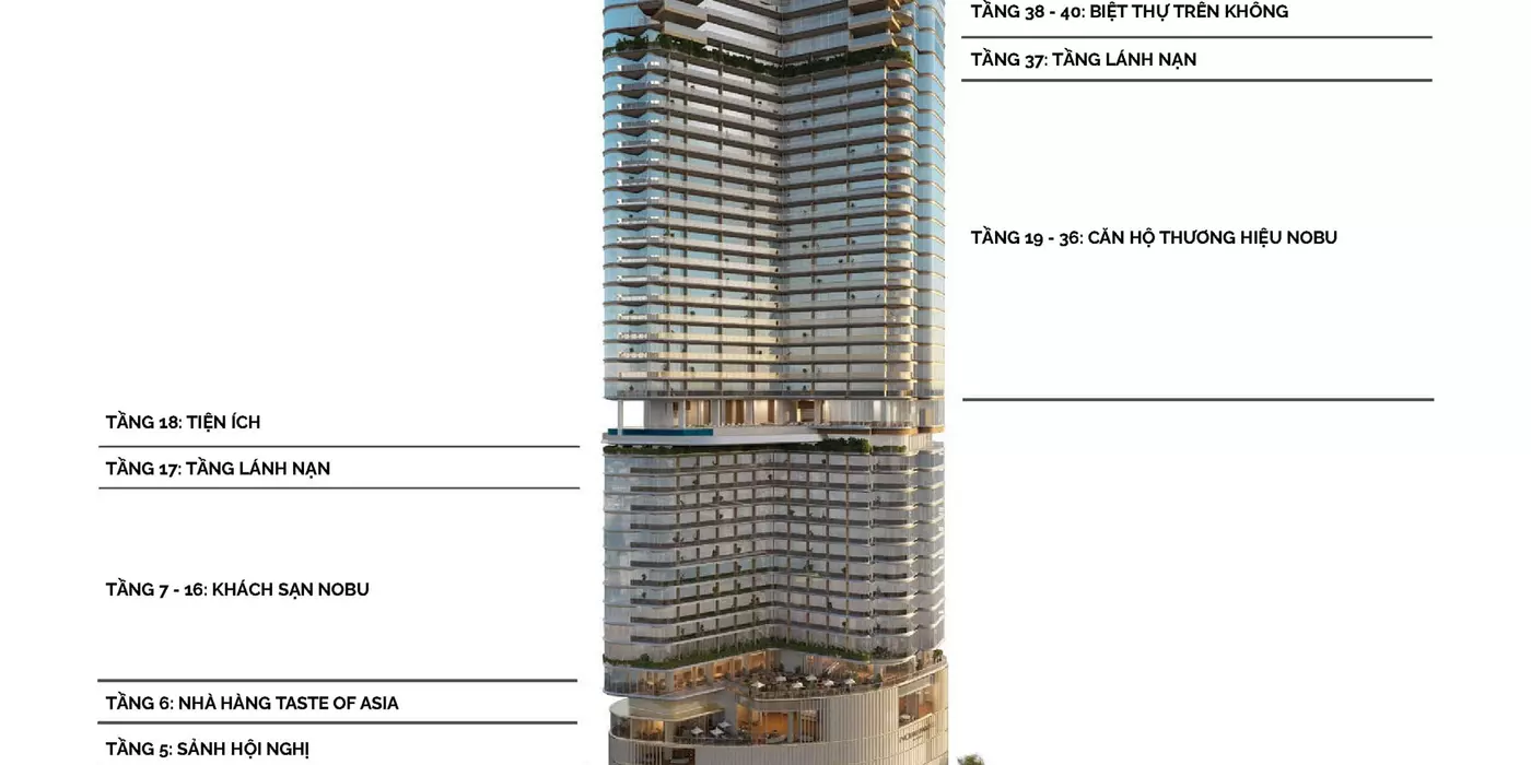 Nobu Residences 0328511311 - căn hộ hạng sang đẳng cấp