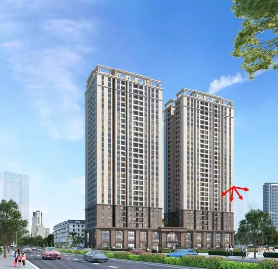 Siêu phẩm 2Pn - 78m2 The Charm Hà Đông. Căn góc Đông Nam, giá đầu tư. Nhận nhà quý II/2026