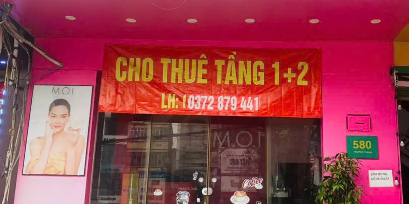 CHO THUÊ MẶT BẰNG TẦNG 1–2 MẶT ĐƯỜNG NGÃ TƯ SỞ – ĐỐNG ĐA