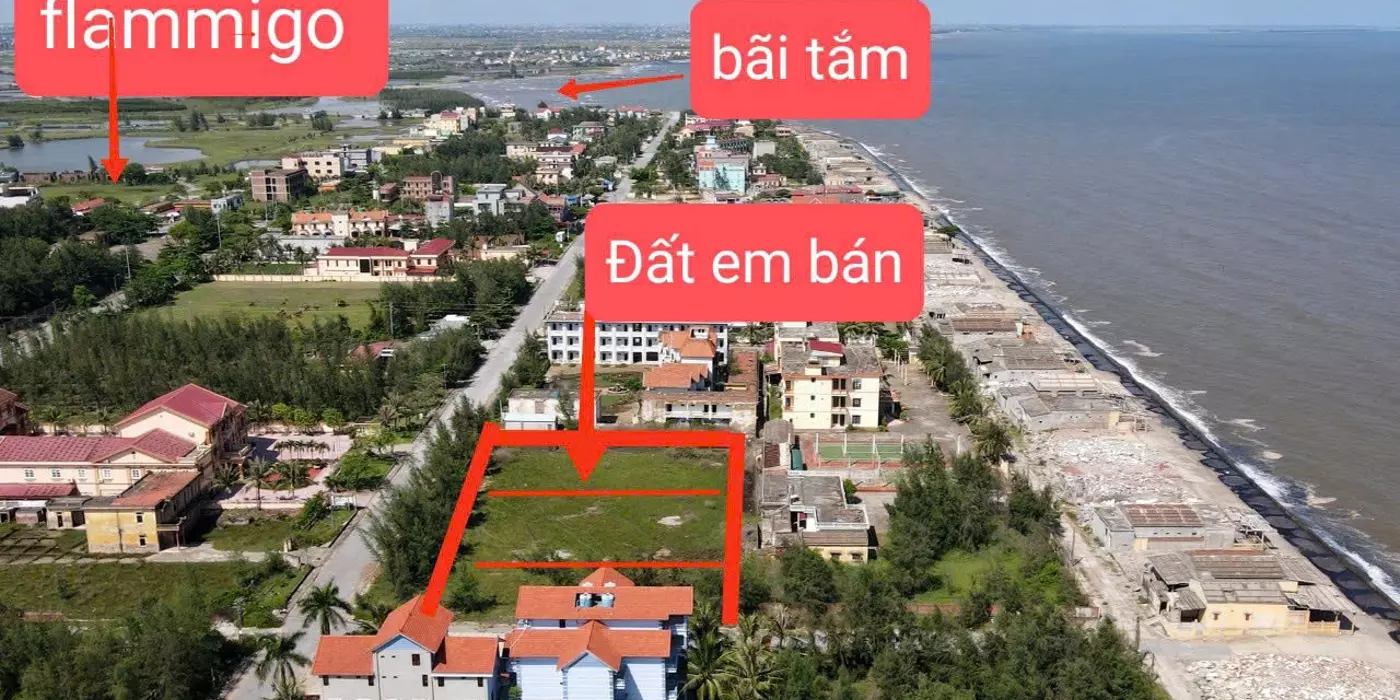 Mua đất để Ở hoặc Kinh Doanh Nhà hàng, Nhà nghỉ, Khách Sạn tại Biển Nam ĐỊnh - giá từ 900TR