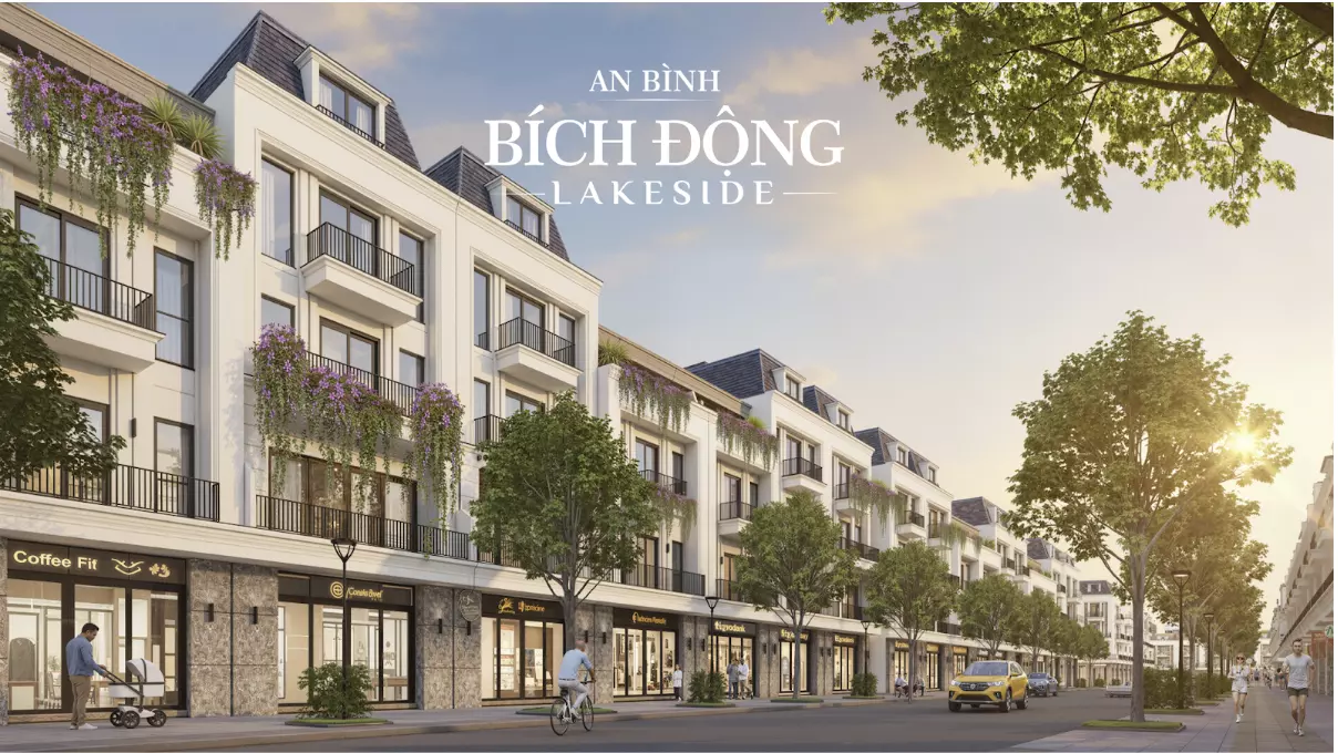 📍 Đất nền Bích Động Lakeside 102m² – Mặt Tiền 6m – Trục 22m – Giá 65tr/m²