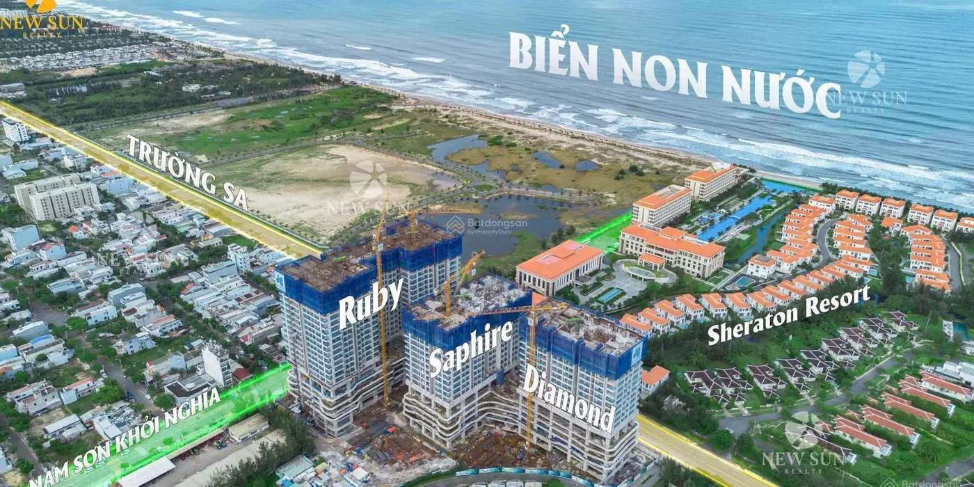 BÁN CĂN HỘ 2 PHÒNG NGỦ ĐỘC QUYỀN VIEW CAO TẠI NEWTOWN DIAMOND – VỊ TRÍ VEN BIỂN ĐÀ NẴNG