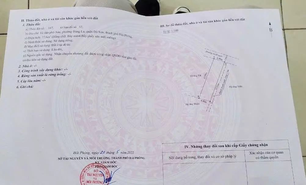Giá 1.3xx tỷ Đất nền Bàng La - Đồ Sơn - Đường nhựa ô tô tránh - ZALO 0567 222 555