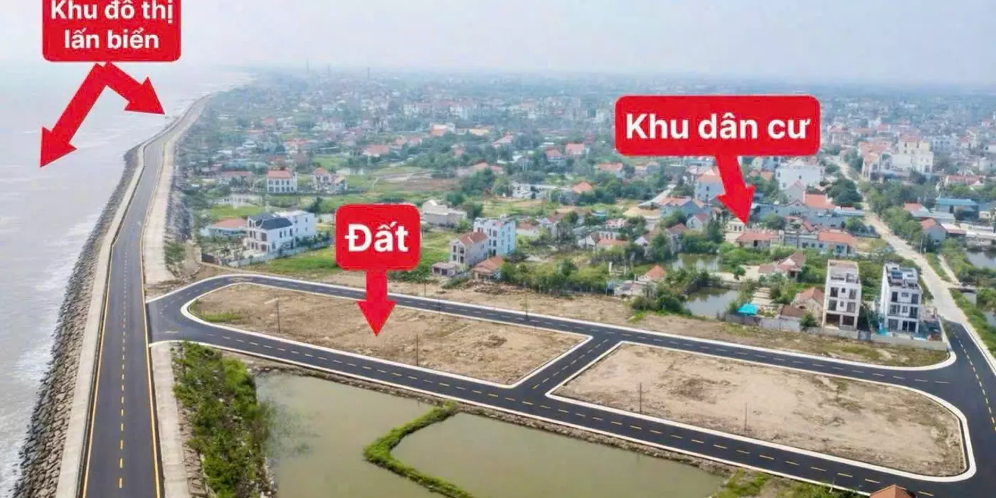 Bán đất mặt biển khu kinh tế ninh cơ chỉ từ 800 triệu hỗ trợ ngân hàng