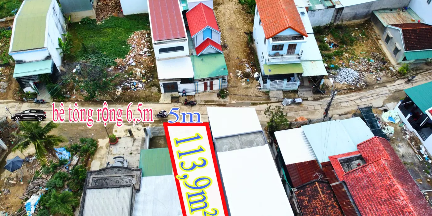 Đất TĐC Bầu Gáo – TT Diên Khánh – 113,9m² – Đường 8m – Chỉ 1,75 Tỷ
