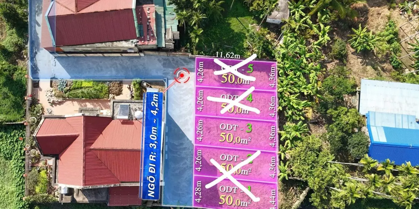 BÁN ĐẤT THIÊN HƯƠNG – THỦY NGUYÊN – DIỆN TÍCH 50M² – GIÁ 1,28 TỶ