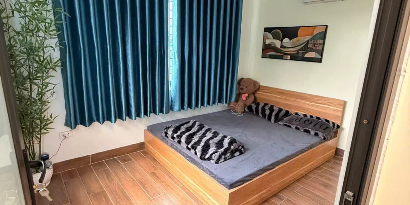 Cho thuê  căn hộ 2N1K tại 54 Tân Khai , Tân Mai, Hoàng Mai, Hà Nội – Giá chỉ 8 triệu/tháng