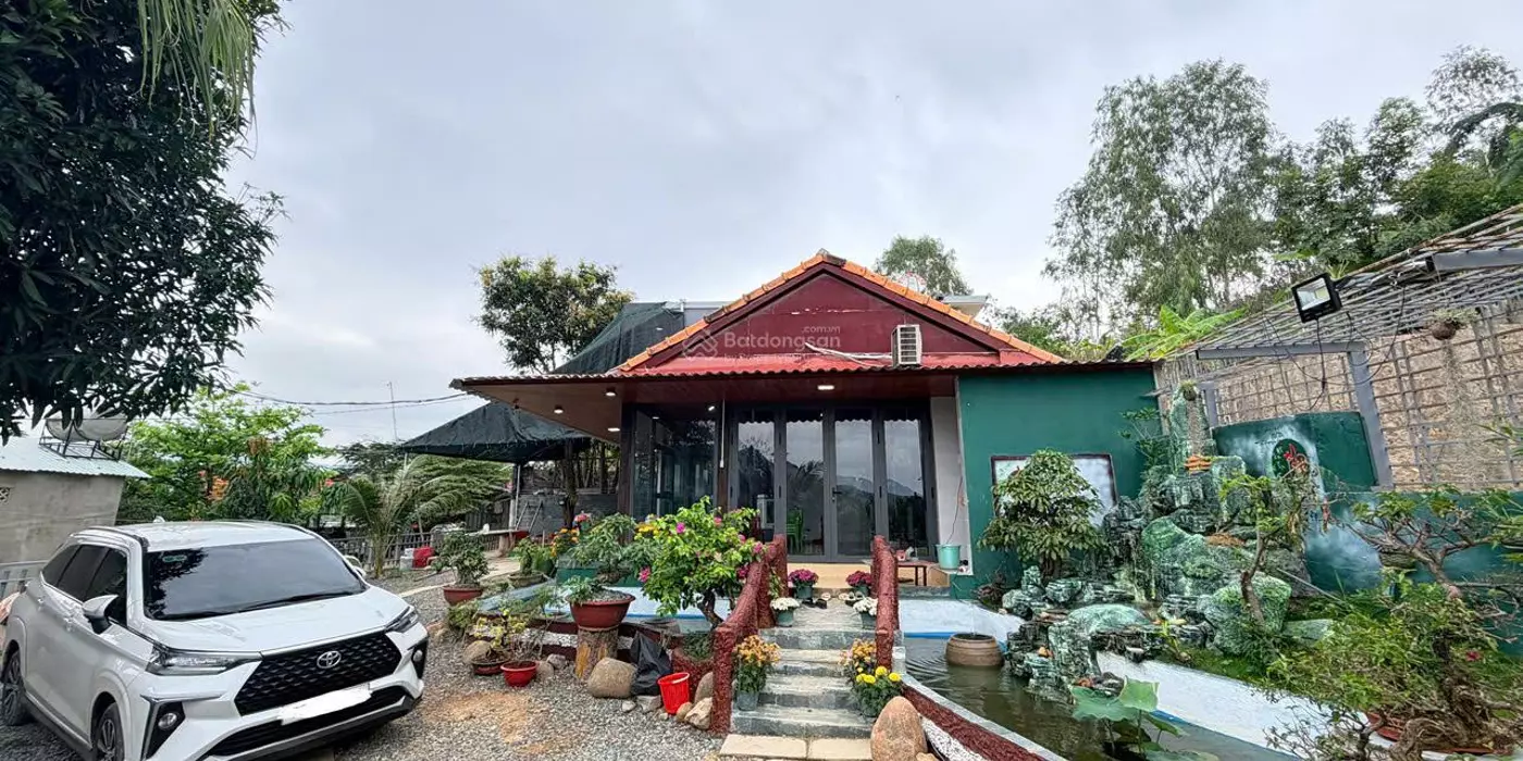 Cho thuê nhà vườn 380m2, 5PN full nội thất tại Vĩnh Ngọc, Nha Trang – Thích hợp kinh doanh/Nghỉ