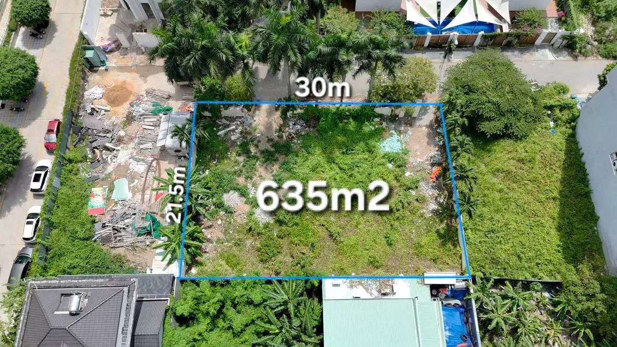 Bán đất ngang lớn Thảo Điền (Q2 cũ), 318m2, nội khu Đường 66. Giá 210tr/m2. SHR