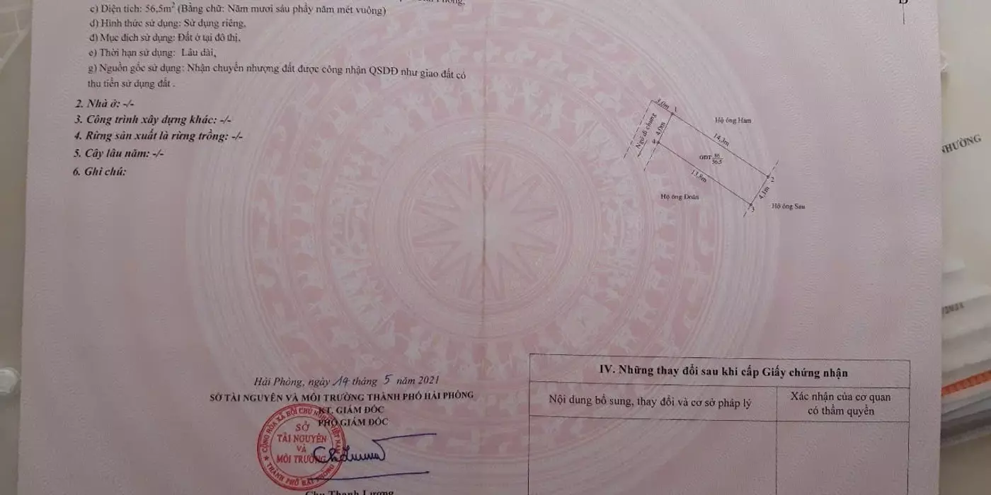 8xx Triệu Lô Đất 56.5m2 Nở Hậu Tại Trung Tâm Bàng La - ZALO 0567 222 555