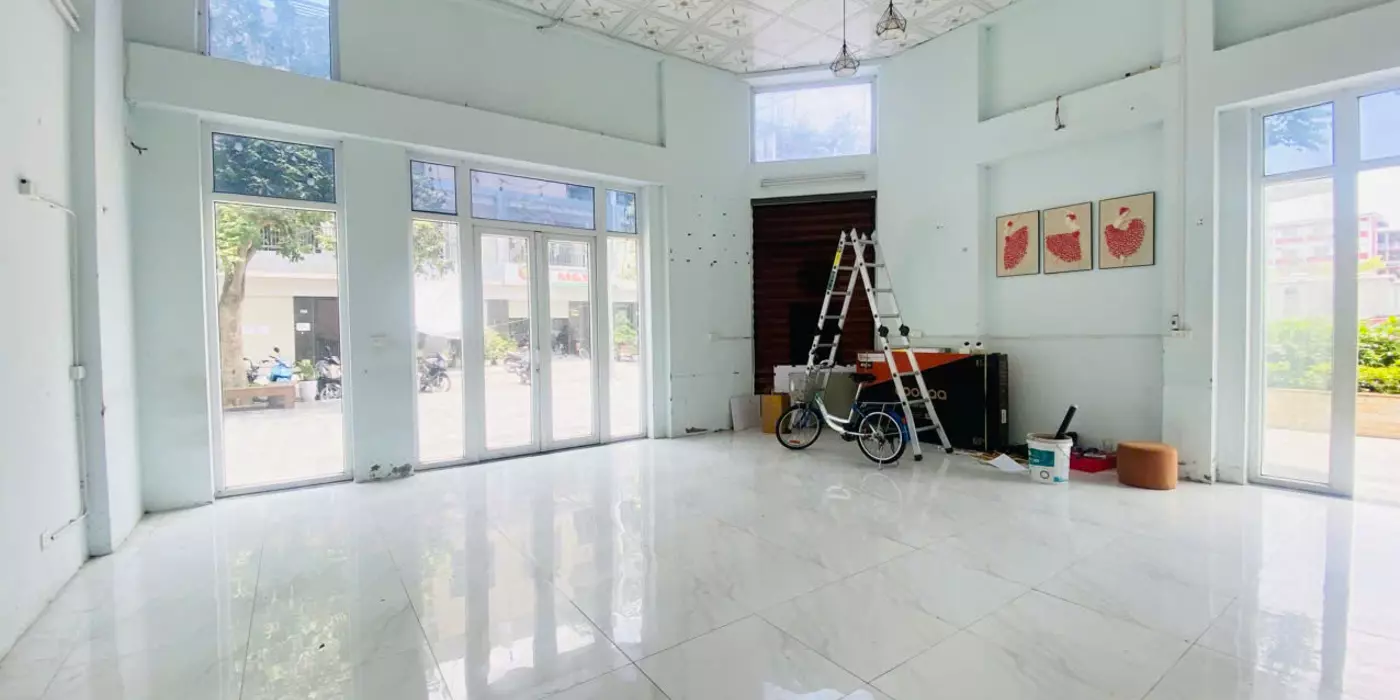 Cho thuê Căn Góc Tầng 1  chung cư Hud Trầu Cau làm Văn Phòng, spa, nail
