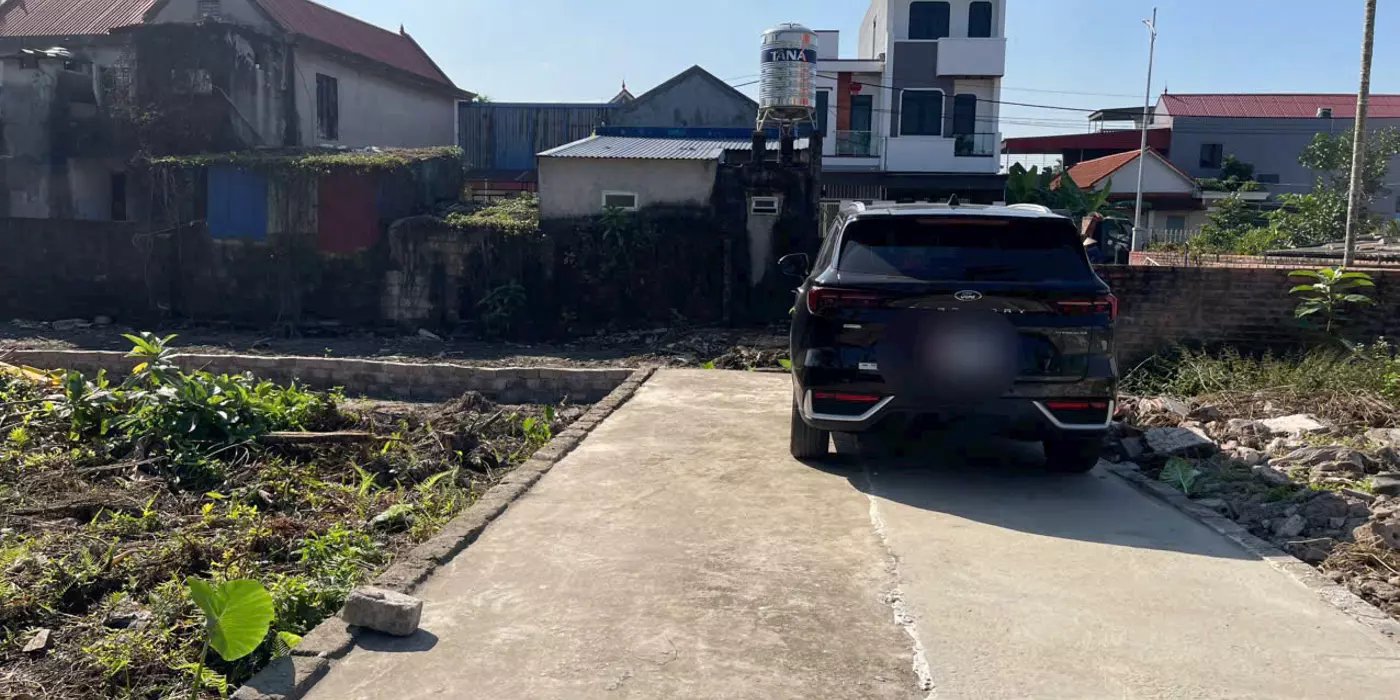 BÁN ĐẤT THÔN HẦU – LÂM ĐỘNG – Thủy Nguyên – Ô TÔ VÀO TẬN ĐẤT – GIÁ 1,59 TỶ