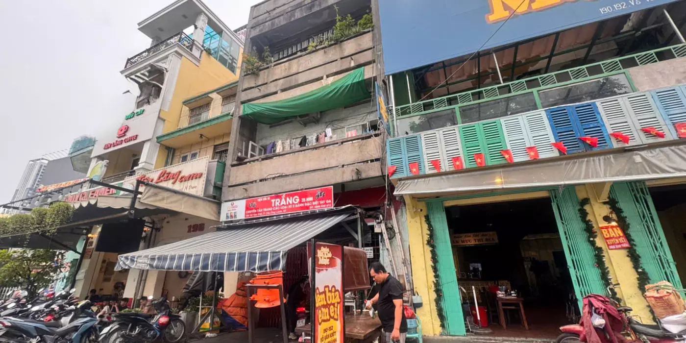 BÁN NHÀ 5 TẦNG - 2 MẶT TIỀN KD Đ.VÕ VĂN KIỆT & NGUYỄN THÁI HỌC, P.CẦU ÔNG LÃNH, QUẬN 1 - DT