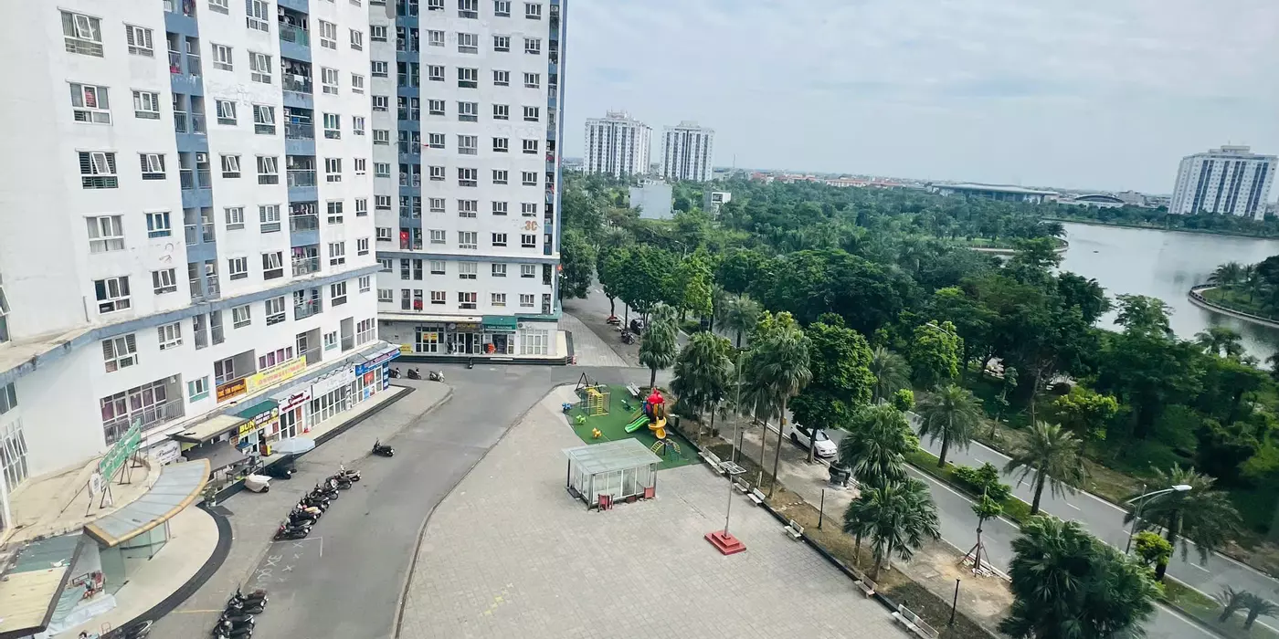 Chung cư Thanh Hà căn hộ 2 ngủ view hồ giá chỉ hơn 3 tỷ