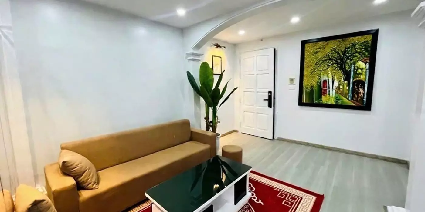 bán nhà tập thể nghĩa tân 60m 2 ngủ giá 4,55 tỷ ô tô đỗ cửa