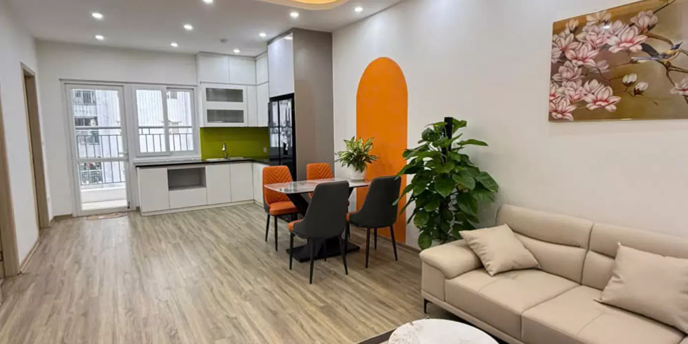Cần bán gấp căn hộ chung cư Thanh Hà 2Pn full nội thất mới