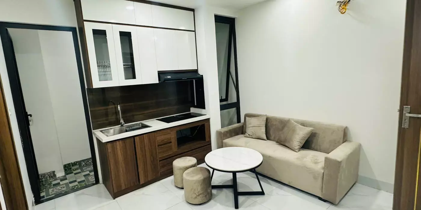 Cho thuê căn 2Pn Full đủ đồ cực đẹp tại ngõ 185 Quan Nhân