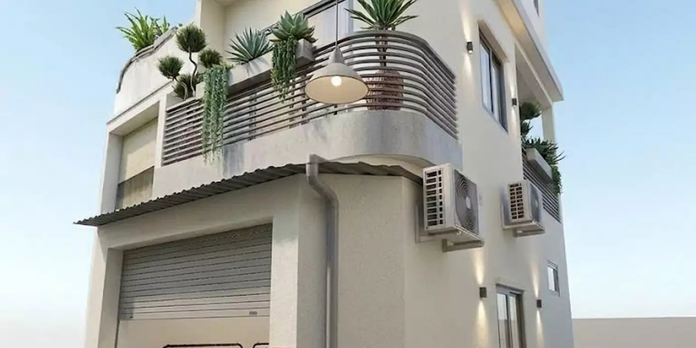 Nhà Lô góc Tô Hiến Thành – 3.5 x 15 m ( 55 m2) – 4 Tầng – 9.3 tỷ