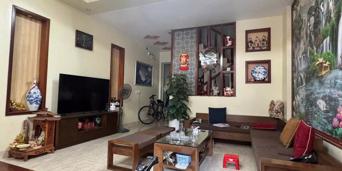 bán nhà khu đô thị trần lãm, giá 6,5 tỷ có thương lượng, 75m2, 4 tầng đủ công năng