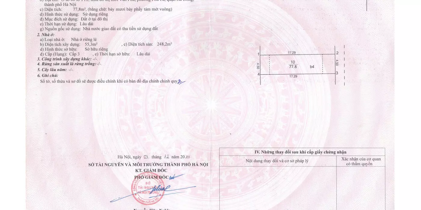CHÍNH CHỦ bán liền kề TT2 Văn Phú, 19.3 tỷ, 77,8m2. Quận Hà Đông, Hà Nội
