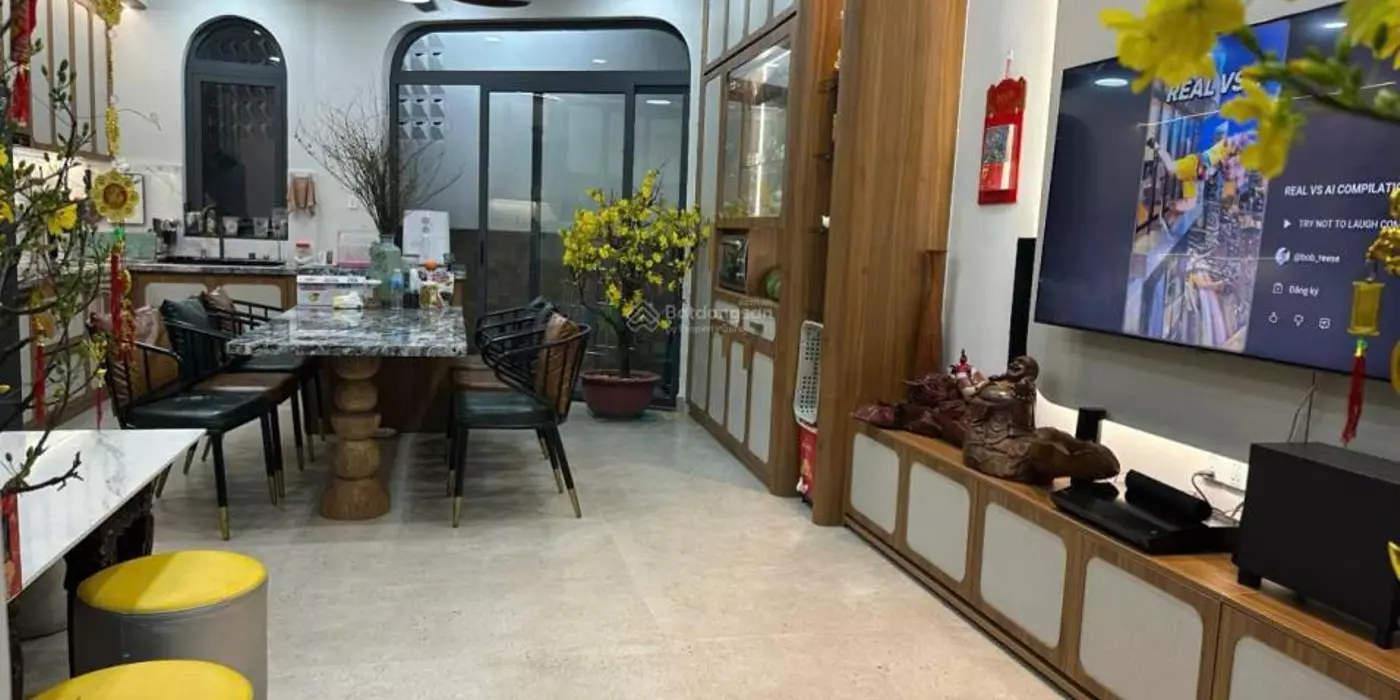Bán Nhà 1 sẹc Lê Đức Thọ Phường 17 GV, DT 5x20m, 1 trệt 3 lầu ST. Giá 13,8 tỷ TL
