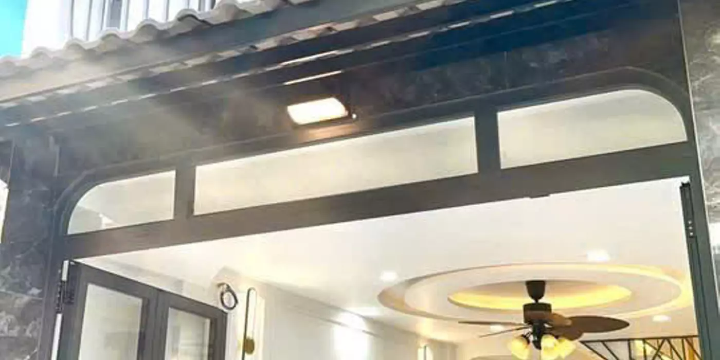 Nhà mới 2 tầng nở hậu L 6m hẻm thông đường Lê Hồng Phong P2Q5. Giá 7.6 tỷ