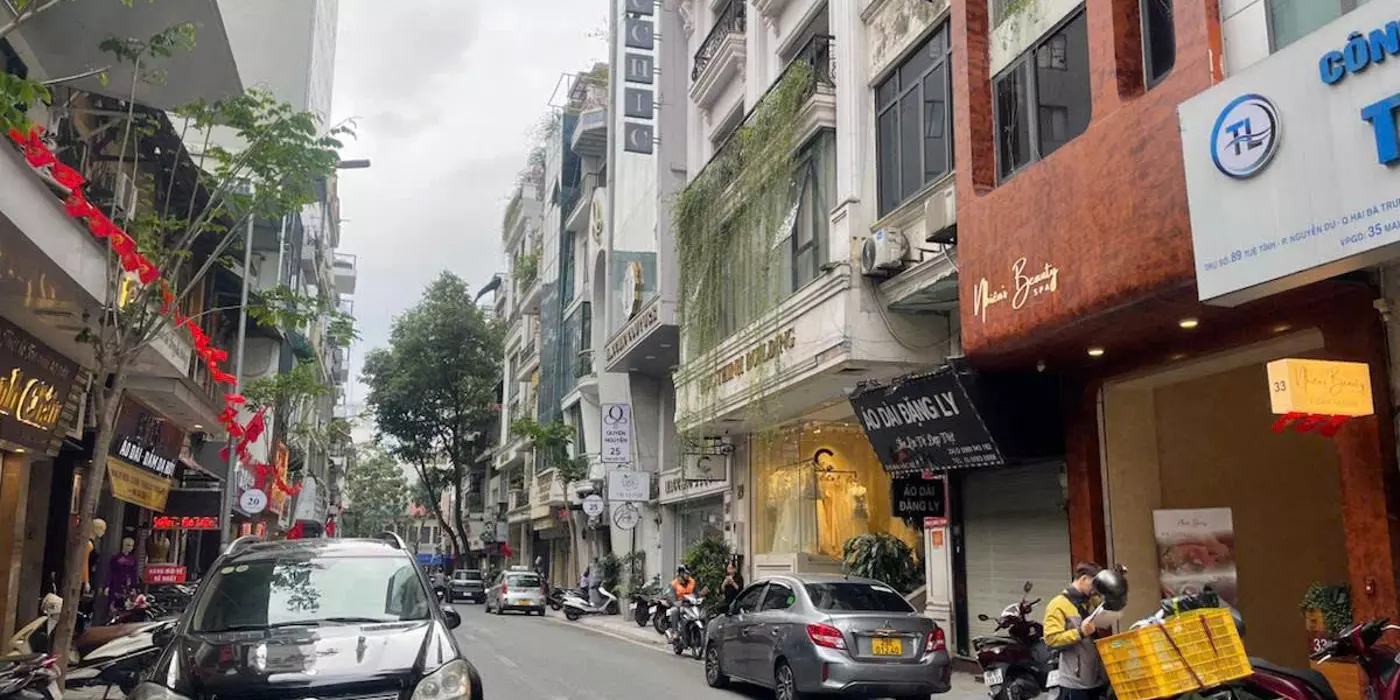 BÁN TOÀ BUILDING MẶT PHỐ MAI HẮC ĐẾ -  HAI BÀ TRƯNG - 105M x 10 TẦNG THÔNG SÀN, MT 6,5M - DT