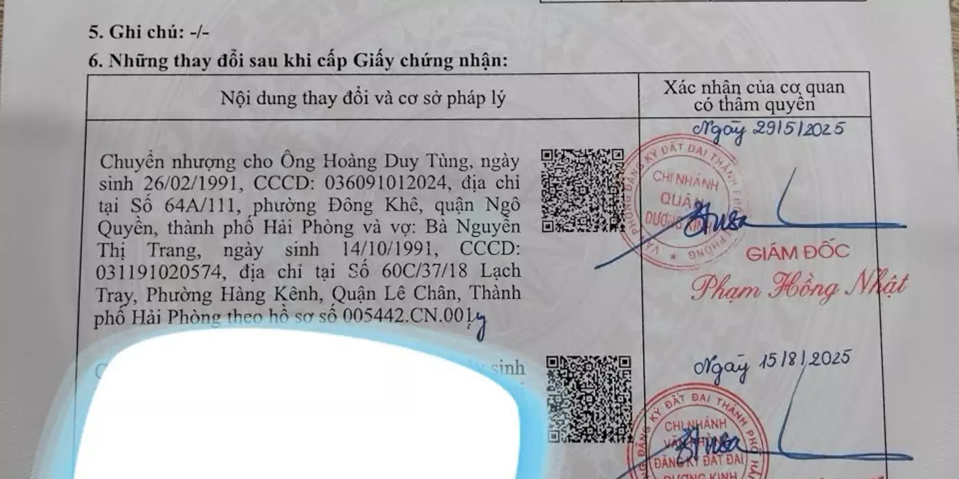 Lô đất mặt đường nhựa 6m Hòa Nghĩa - Dương Kinh - ZALO 0567 222 555
