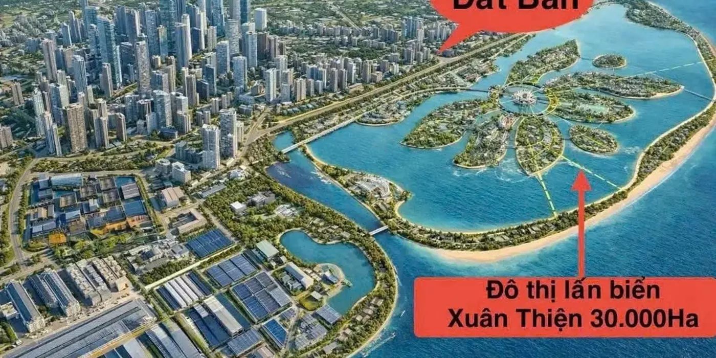 Cơ hội đầu tư đón sóng siêu dự án nghỉ dưỡng Xuân Thiện, sát bãi tắm, khu KT Ninh Cơ chỉ với 1,5 tỷ