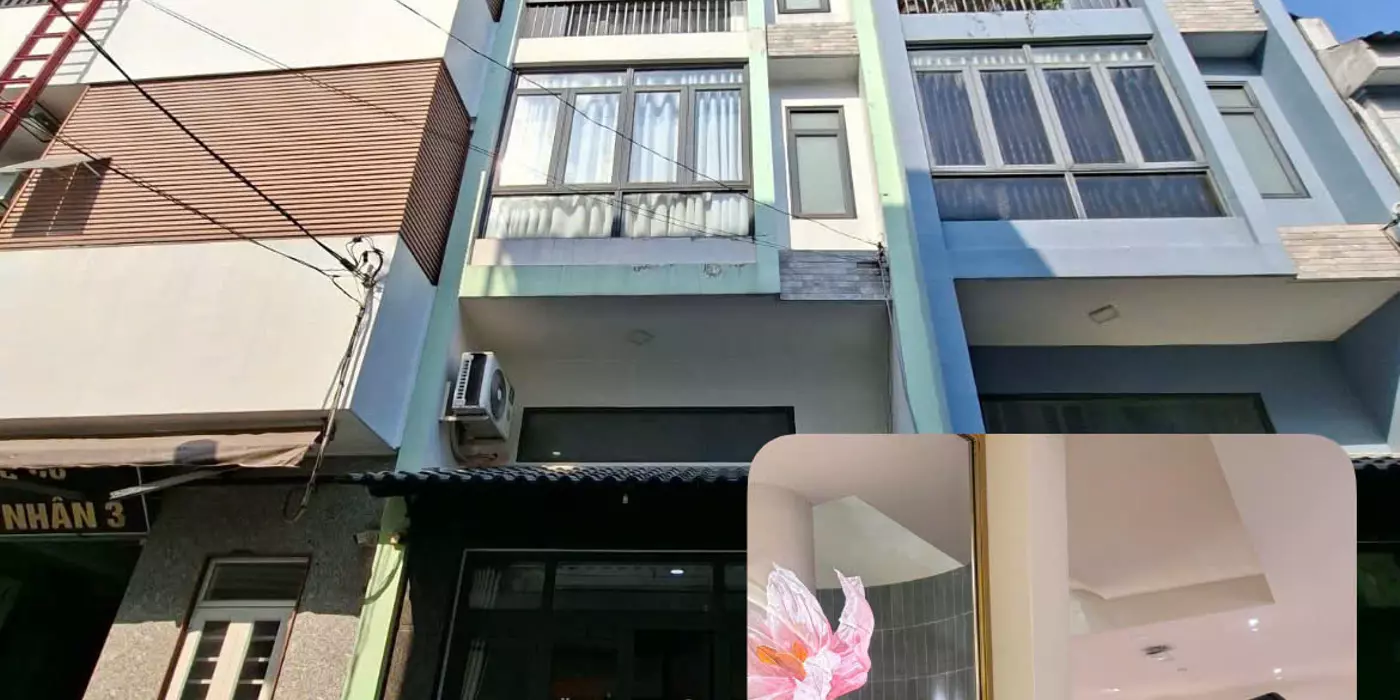 Nhà Thạnh Lộc Q.12, hẻm 8m xe hơi
 tránh 5 tầng chỉ  5.3 tỷ
