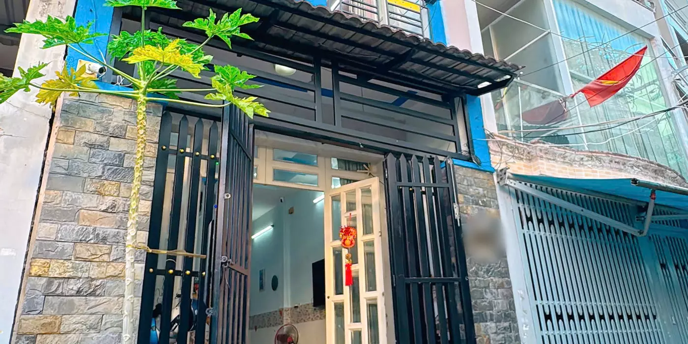 Nhà 3 lầu hẻm Âu Dương Lân, P.Chánh Hưng – hoàn công đầy đủ