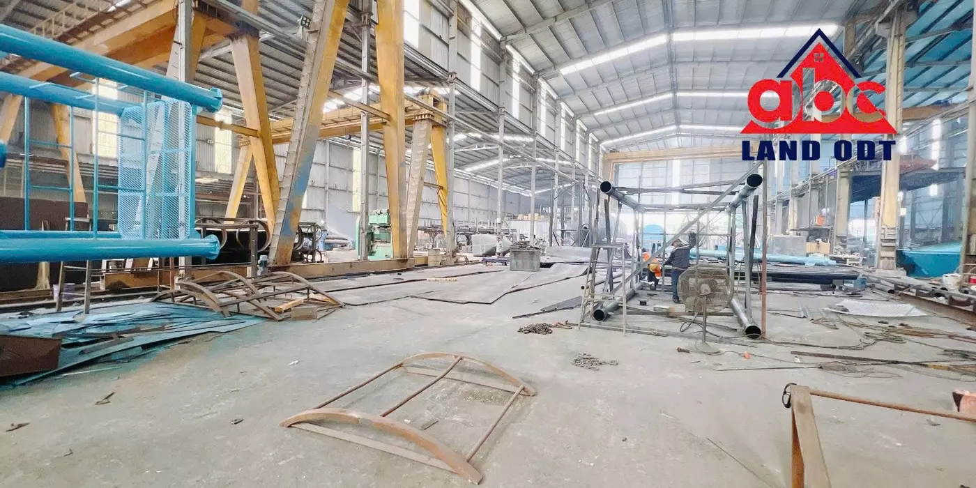 X078 bán nhà xưởng hoạt động SX cơ khí, với thiết kế kiên cố sẵn xưởng bàn giao liền