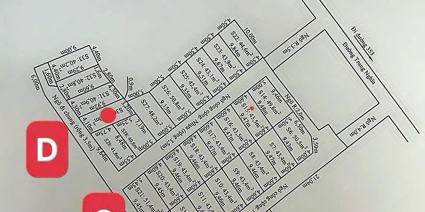 Bán đất F0 Trung Nghĩa Đồ Sơn tuyến 2 đường nhựa 4m - ZALO 0567 222 555