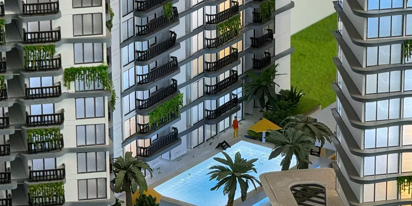 Căn hộ sân vườn ban công cánh quạt của dự án Ecopalace Buôn Ma Thuột
