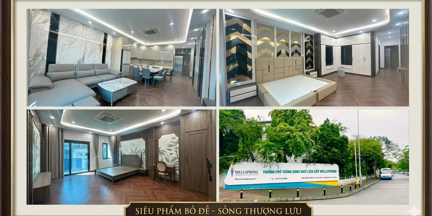 BÁN NHÀ BỒ ĐỀ 80M2- 7 TẦNG THANG MÁY - CẠNH TRƯỜNG WELLSPRING - Ô TÔ TRÁNH- 2x Tỷ.