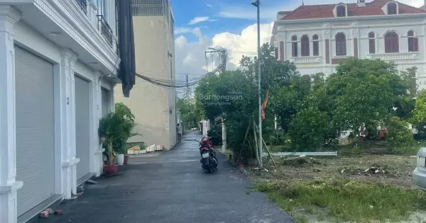 BÁN ĐẤT NGÕ 1085 NGÔ GIA TỰ, HẢI AN, HẢI PHÒNG  ĐẤT NỞ HẬU  GIÁ TỐT