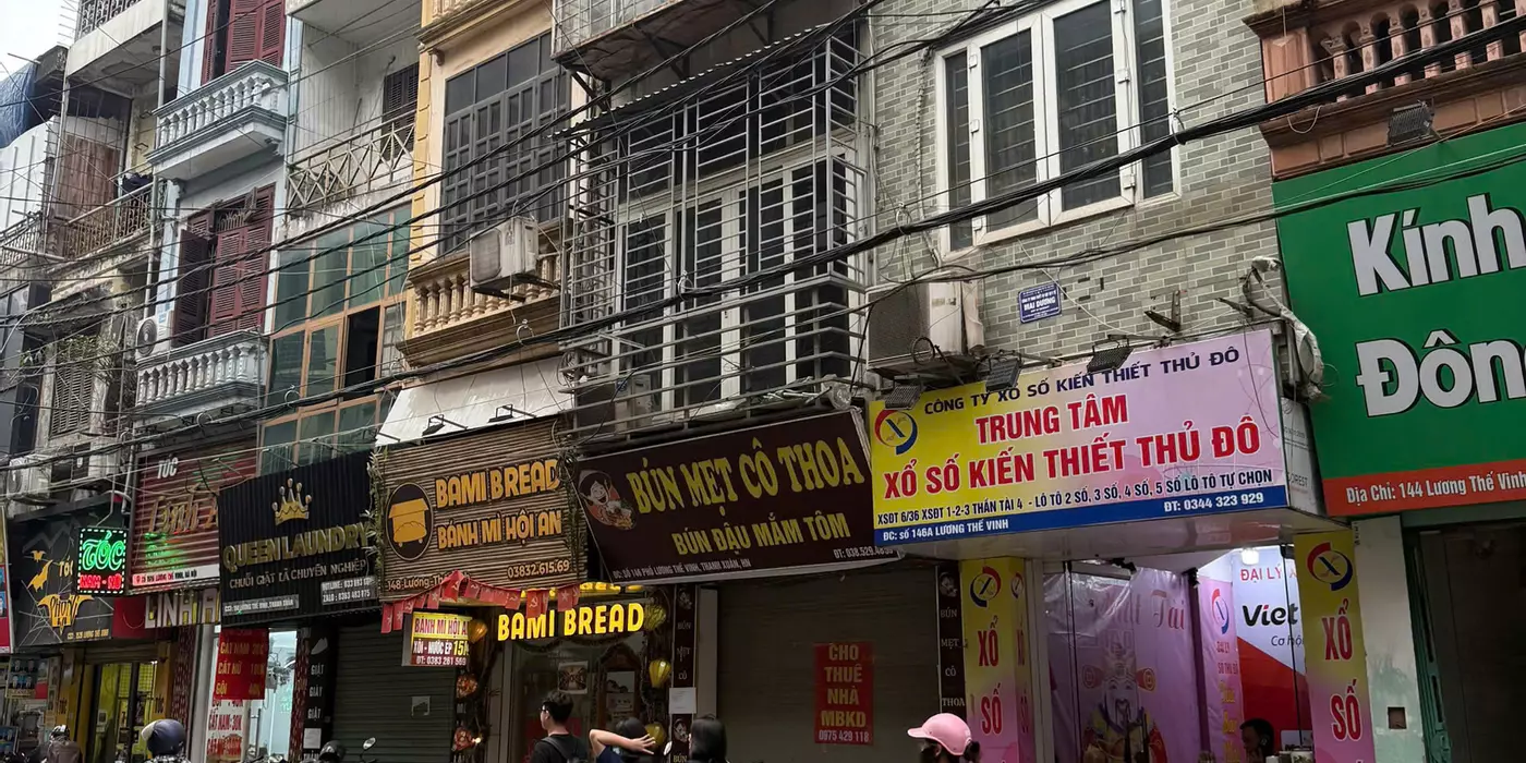 CHO THUÊ NHÀ NGUYÊN CĂN , MẶT TIỀN KINH DOANH ĐẸP TẠI THANH XUÂN ,HÀ NỘI