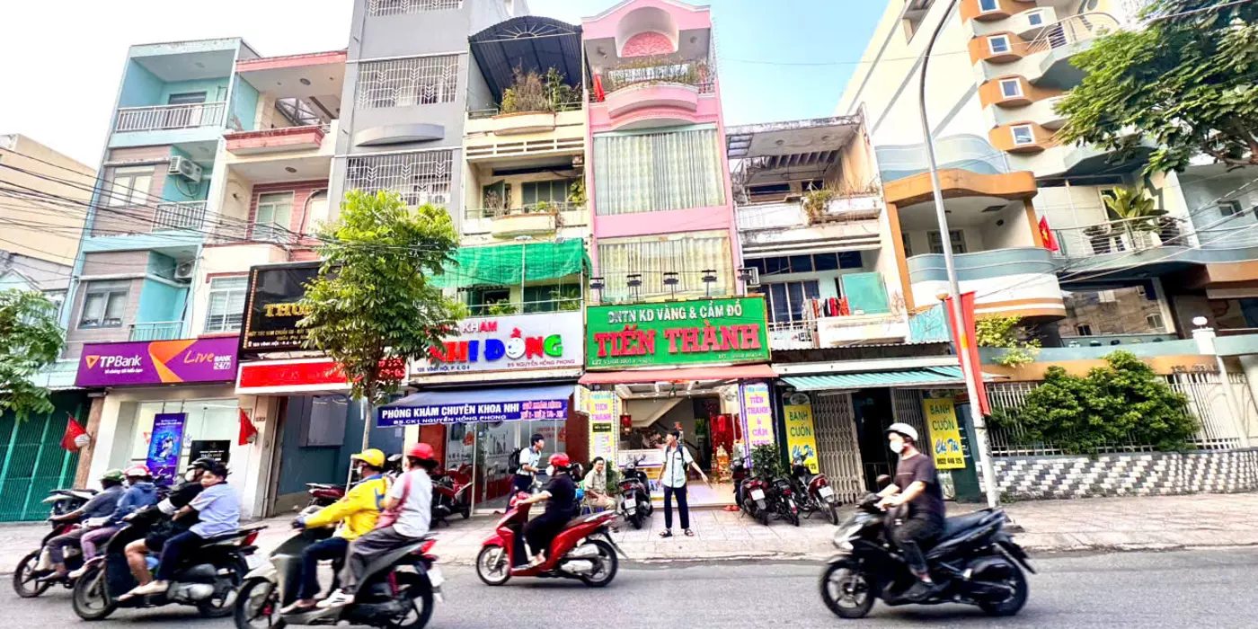 BÁN NHÀ 6 TẦNG THANG MÁY- MẶT TIỀN KINH DOANH VĨNH HỘI, QUẬN 4- DT 4M*25M SH VUÔNG ĐẸP- HDT