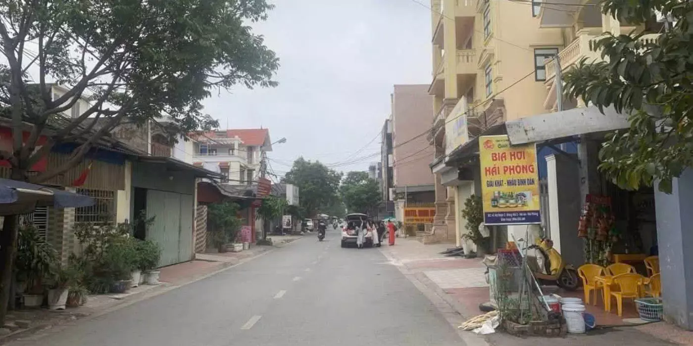 BÁN ĐẤT MẶT ĐƯỜNG HẠ ĐOẠN 2, HẢI AN, HẢI PHÒNG  KINH DOANH TỐT  SẴN DÒNG TIỀN