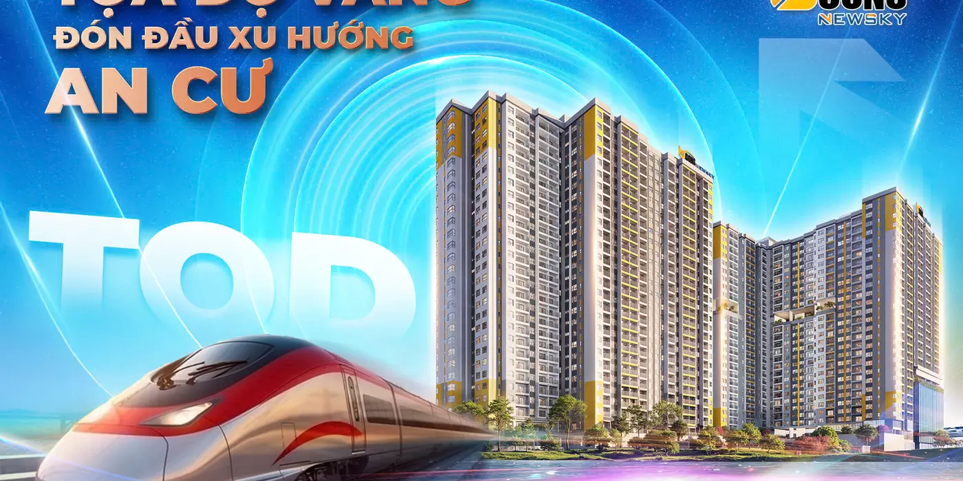 Bcons New Sky là căn hộ chuẩn sống mới được tập đoàn Bcons phát triển tại Vĩnh Phú, Thuận An