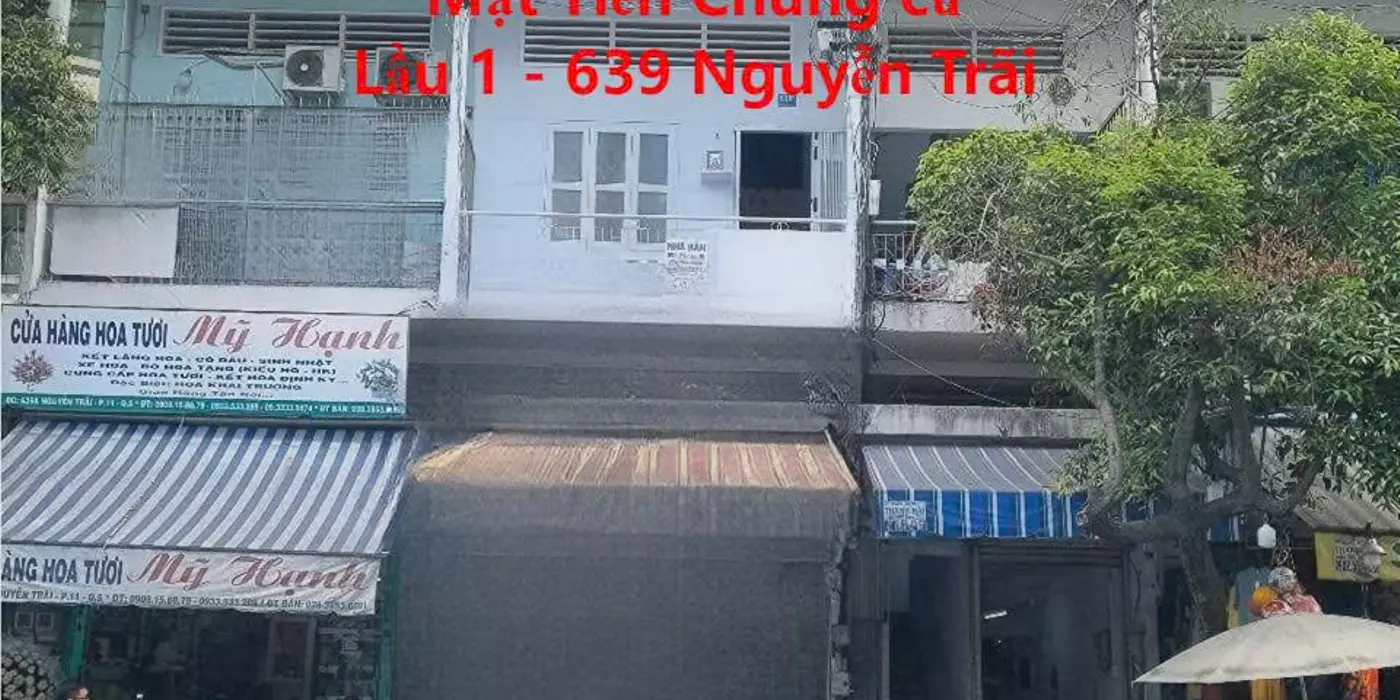 BÁN CHUNG CƯ TẦNG 1 + LỬNG QUẬN 5 – DIỆN TÍCH 103M² – 3 PHÒNG NGỦ